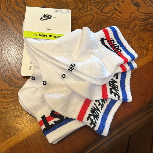 Nike Accessories Nike 3 Pack Ankle Socks Poshmark